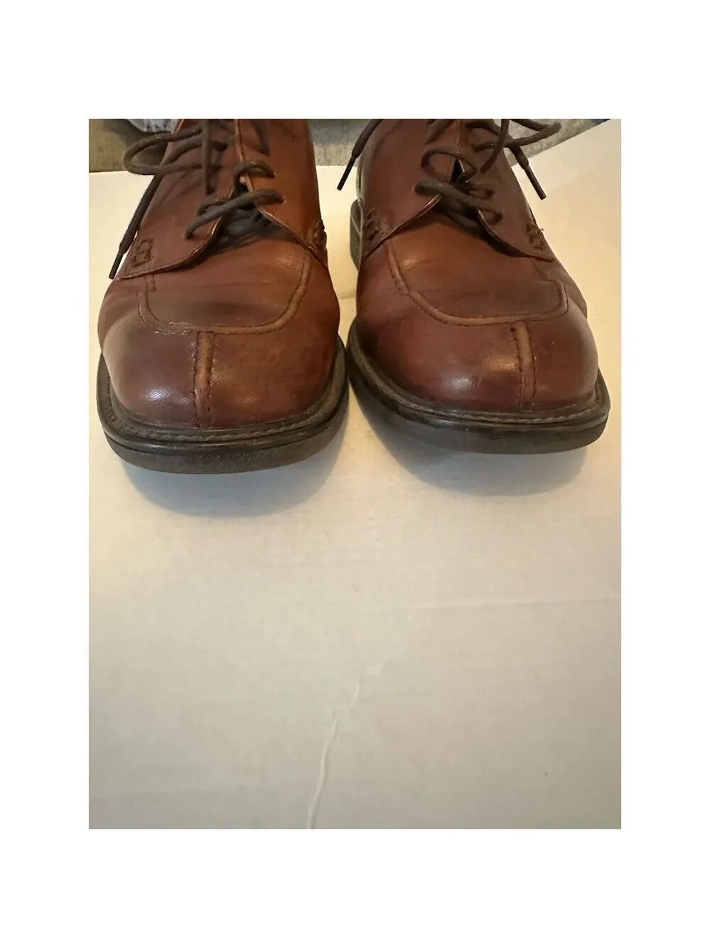 Florsheim Men's Brown Leather Lace-Up Oxford Dress Shoes Size 10M